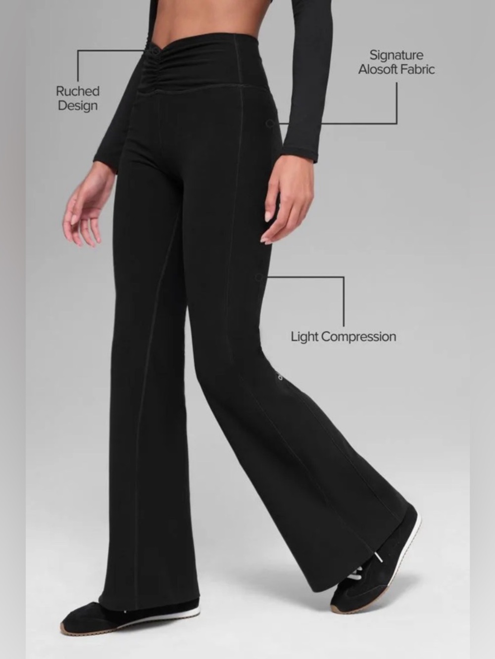 Alo Yoga NWT Alosoft Intuition High-Waist Bootcut - Picture 2 of 7